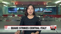 Earthquake strikes central Italy, leaving at least 6 dead