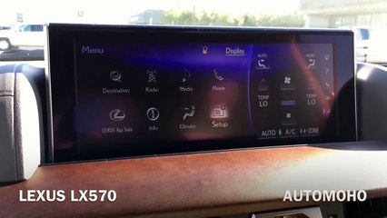 COMPARISON- 2017 Mercedes Benz GLS Class vs Lexus LX 570 Full Review_39