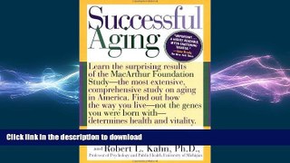 FAVORITE BOOK  Successful Aging FULL ONLINE