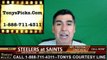 New Orleans Saints vs. Pittsburgh Steelers Free Pick Prediction NFL Pro Football Odds Preview 8-26-2016