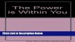 [Get] El Poder Esta Dentro De Ti (Spanish Version) (Original Title: The Power Is Within You)