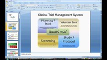 QuaLIS Clinical Trial Management System - Agaram Technologies