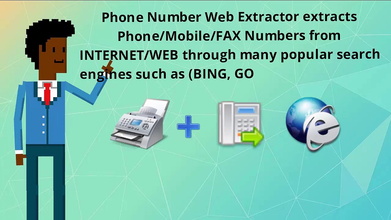 Superfast advanced fax phone number extractor for website scraping