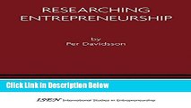 [Reads] Researching Entrepreneurship (International Studies in Entrepreneurship) Free Books
