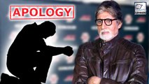 Amitabh Bachchan Gets APOLOGY Letter From Media