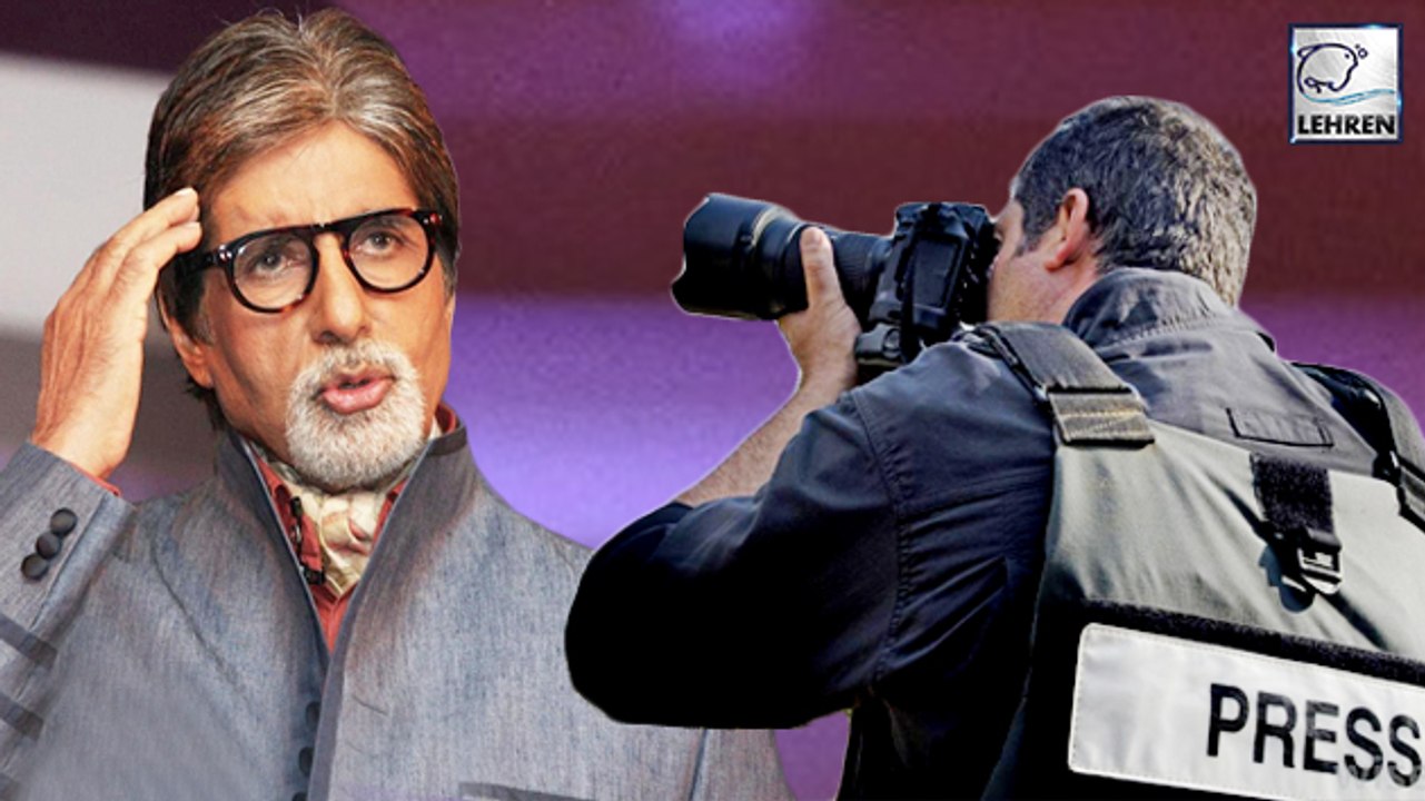 Big B Slammed Media Photographer On Twitter