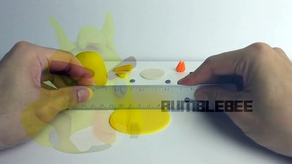 angry birds tranformers bumblebee playdoh - Make lollipop rainbow frozen playdoh for peppa pig toys