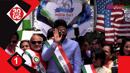 Abhishek Bachchan & Vikram At India Day Parade-Bollywood News-#TMT