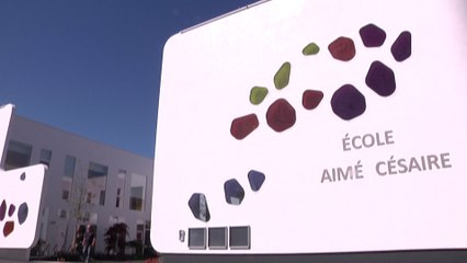 École Aimé Césaire : visite guidée ! 23/08/2016