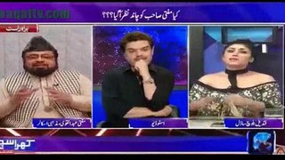 Qandeel Baloch exposed Mufti Qavi in live show-----Mufti Sahab Shares Ciggerette & Coke