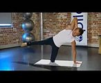 Pilates workout to tone the butt and thighs