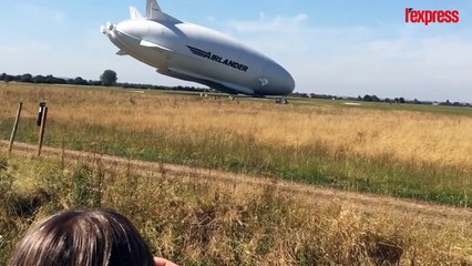 Le plus grand dirigeable du monde rate son atterissage