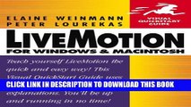 New Book LiveMotion for Windows and Macintosh: Visual QuickStart Guide