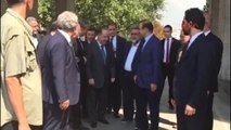 Barzani, Meclis'te Bombalanan Yerleri Gezdi 2
