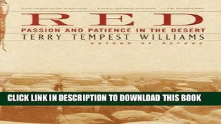New Book Red: Passion and Patience in the Desert