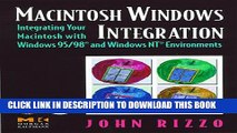 Collection Book Macintosh Windows Integration: Integrating Your Macintosh with Windows 95/98 and