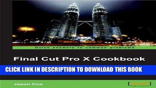 Collection Book Final Cut Pro X Cookbook