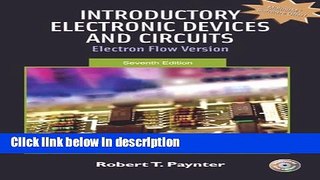 [Get] Introductory Electronic Devices and Circuits: Electron Flow Version (7th Edition) Online New
