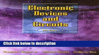 [Get] Electronic Devices and Circuits (5th Edition) Online New