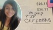 Young waitress received racist message instead of a tip in Virginia restaurant - TomoNews