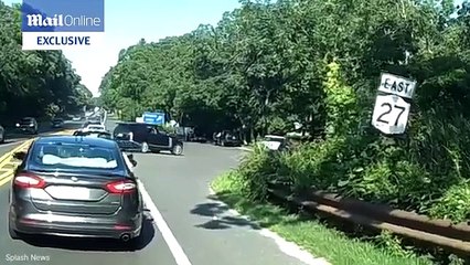 Leonardo DiCaprio and model girlfriend Nina Agdal following car crash in Hamptons NY