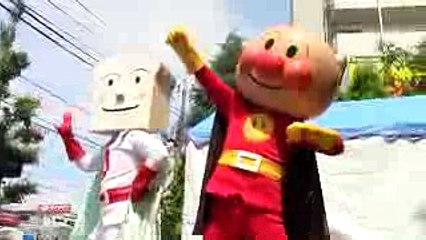 アンパンマンショー アンパンマンとカレーなヒーロー だだんだんの動きが機械っぽい 最前列高画質 Anpanman kidsshow
