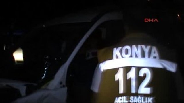 Konya - Düğün Dönüşü Kaza: 3 Yaralı