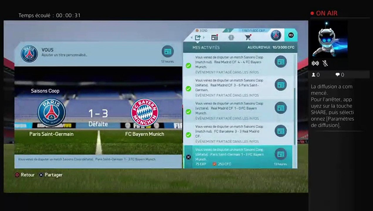 Diffusion PS4 en direct de jonhson760