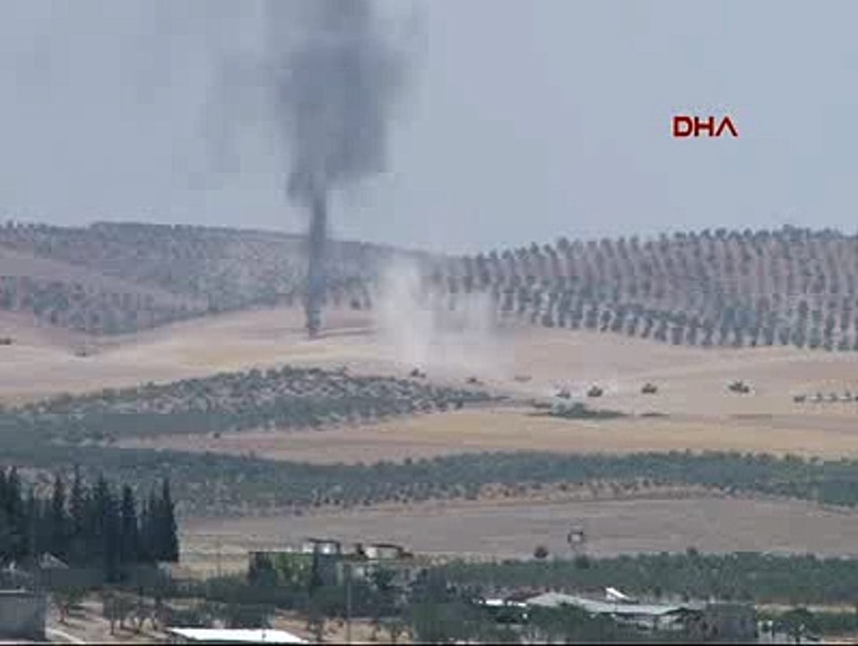 Cerablus operasyonu | Askeri kaynaklar: Tanklarımız Suriye sınırından içeriye girdi