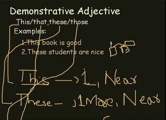 Demonstrative Adjective