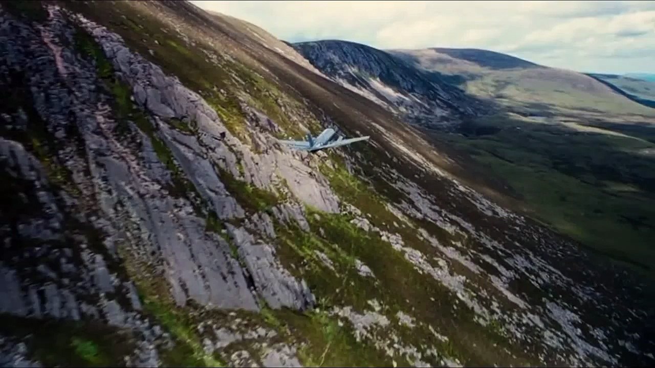 The Dark Knight Rises - scène de l'évasion en avion avec Bane