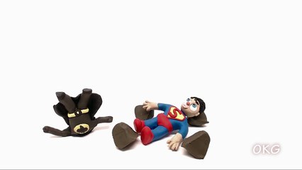 Pokemon Go Prank Play DOh Superhero Superman Batman Spiderman Vs Pikachu Short Movie