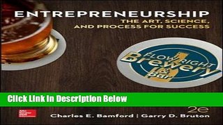 [Best] ENTREPRENEURSHIP: The Art, Science, and Process for Success Free Books