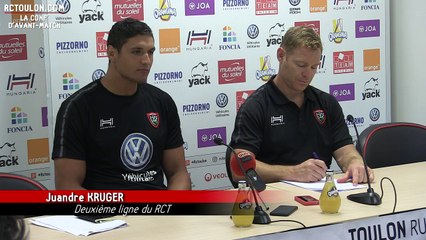 Avant-match Pau-Toulon - TOP14 J2