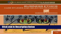 [Reads] Business Ethics: Case Studies and Selected Readings (South-Western Legal Studies in