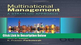 [Best] Multinational Management Online Books