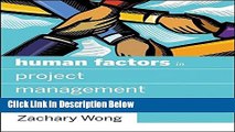 [Fresh] Human Factors in Project Management: Concepts, Tools, and Techniques for Inspiring