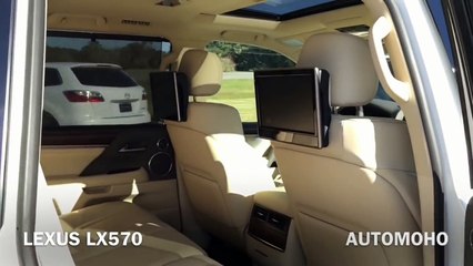 COMPARISON- 2017 Mercedes Benz GLS Class vs Lexus LX 570 Full Review_62