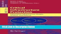 [Fresh] Critical  Infrastructure Protection: Advances in Critical Infrastructure Protection: