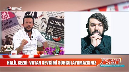 Halil Sezai'nin fotoğrafını görünce sinirlendi