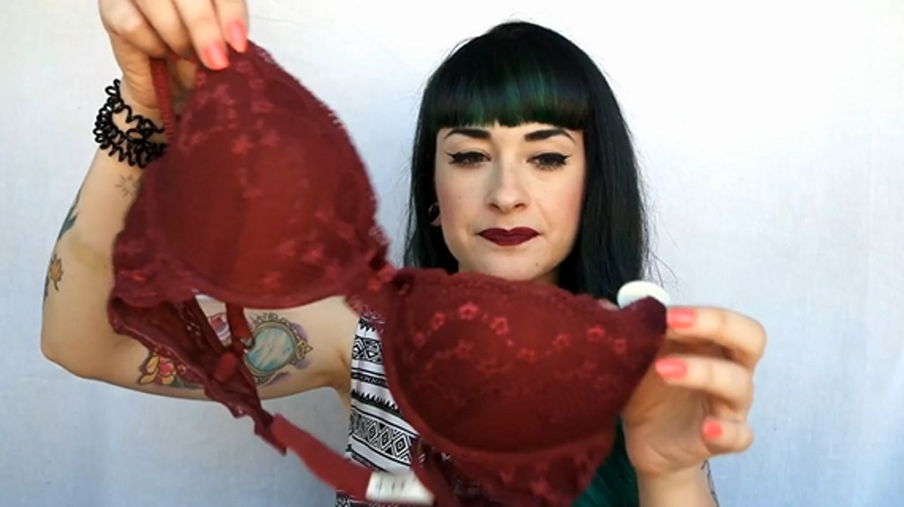 PPZ Burgundy Lace Bra and Panty Review