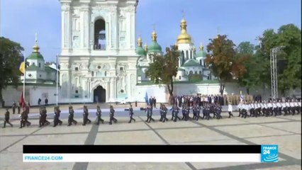 Ukraine celebrates Independence Day amid increasing tensions with Russia