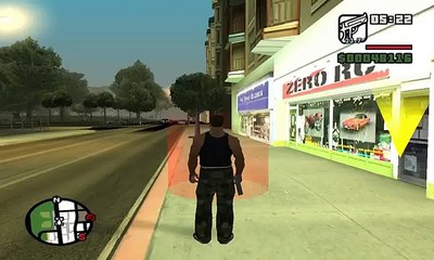 GTA San Andreas Zero's Mission 1 Air Raid
