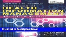 [Fresh] Lab Manual for Green/Bowie s Essentials of Health Information Management: Principles and