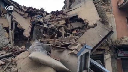 Землетрясение в Италии (24.08.2016)