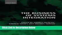 [Best] The Business of Systems Integration Online Books