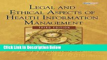 [Fresh] Legal and Ethical Aspects of Health Information Management (Book Only) New Ebook