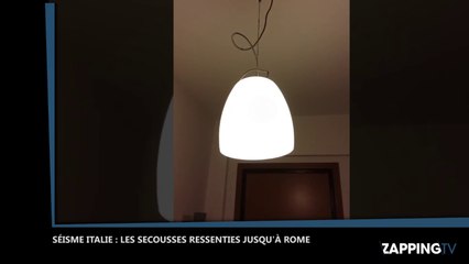 Séisme en Italie : Les secousses ressenties jusqu’à Rome (Vidéo)