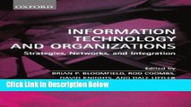 [Best] Information Technology and Organizations: Strategies, Networks, and Integration Free Books