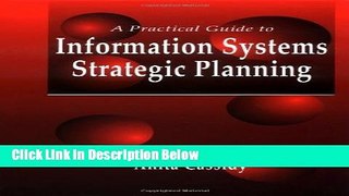 [Best] A Practical Guide to Information Systems Strategic Planning Online Books